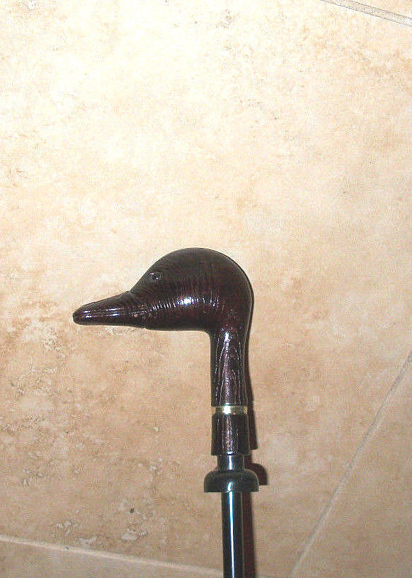 Aramis, Umbrella,  DUCK HEAD,HANDLE, Burgundy 