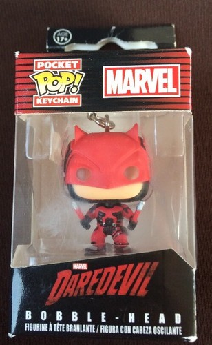 Funko Pop Pocket Keychain Marvel Daredevil Bobblehead Figure TV Series NEW NIB