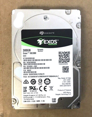 Seagate Savvio 300GB SAS3 10000 rpm Hard Drive 128MB ST300MM0048   ️  ️ NEW