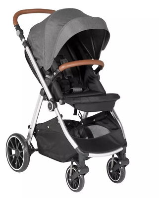 Cuggl Ebony Deluxe Pushchair grey brown boys girls unisex RRP 150.00