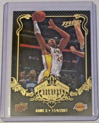 2008-09 Upper Deck MVP MVP Insert #KB3 Kobe Bryant Los