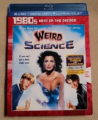 NEW Weird Science (Blu-ray, Digital) w/1980s Best of the Decade Slipcover, NIB