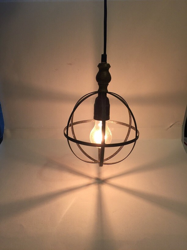 Vintage Globe Lamp (New)