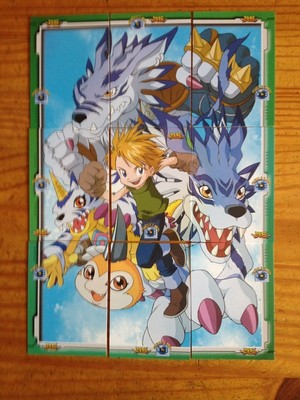 Digimon Trading Cards Series 1 and 2 lot Puzzle Japanese