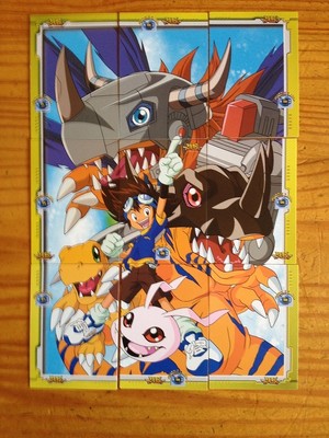 Digimon Trading Cards Series 1 and 2 lot Puzzle Japanese