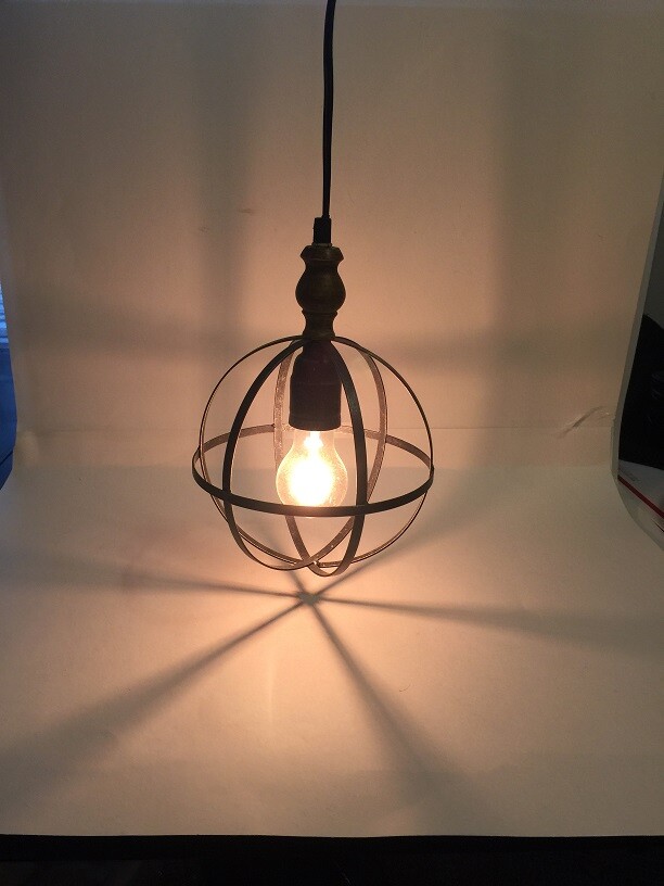 Vintage Globe Lamp (New)