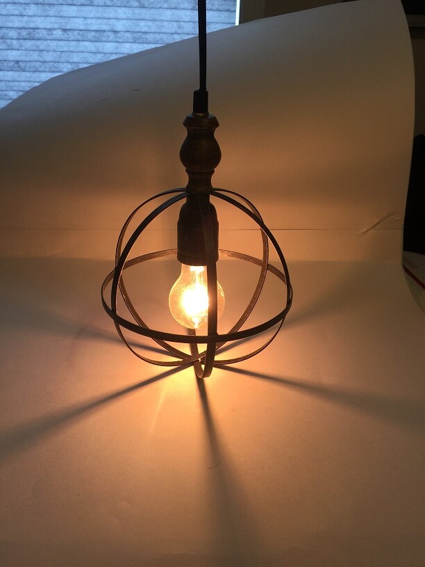 Vintage Globe Lamp (New)