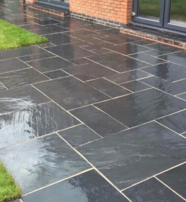 Slate patio 36 square meters in Swansea Gumtree
