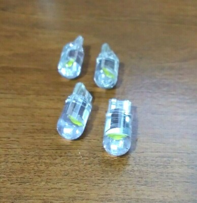 4 BBT Super Bright Cool White T10 Waterproof 12 volt Golf Cart LED Light Bulbs