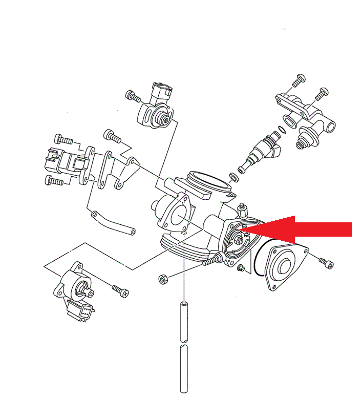 Genuine Mikuni Throttle Body Spring fits Yamaha Grizzly 550,700 YFZ450R