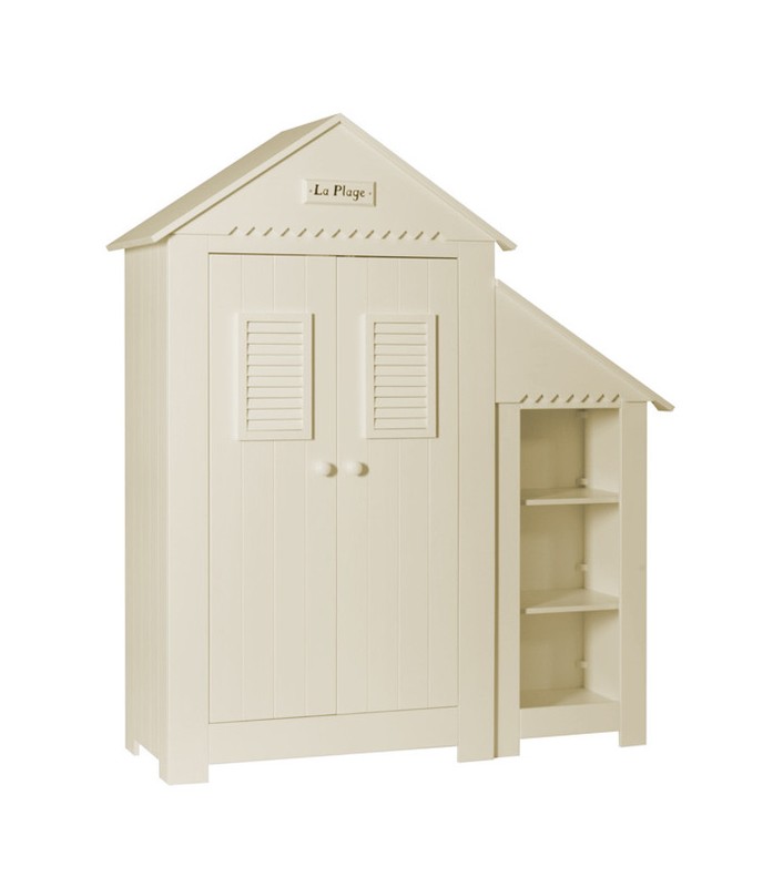 Häuschen Kinderkleiderschrank Schrank 2-türig ...