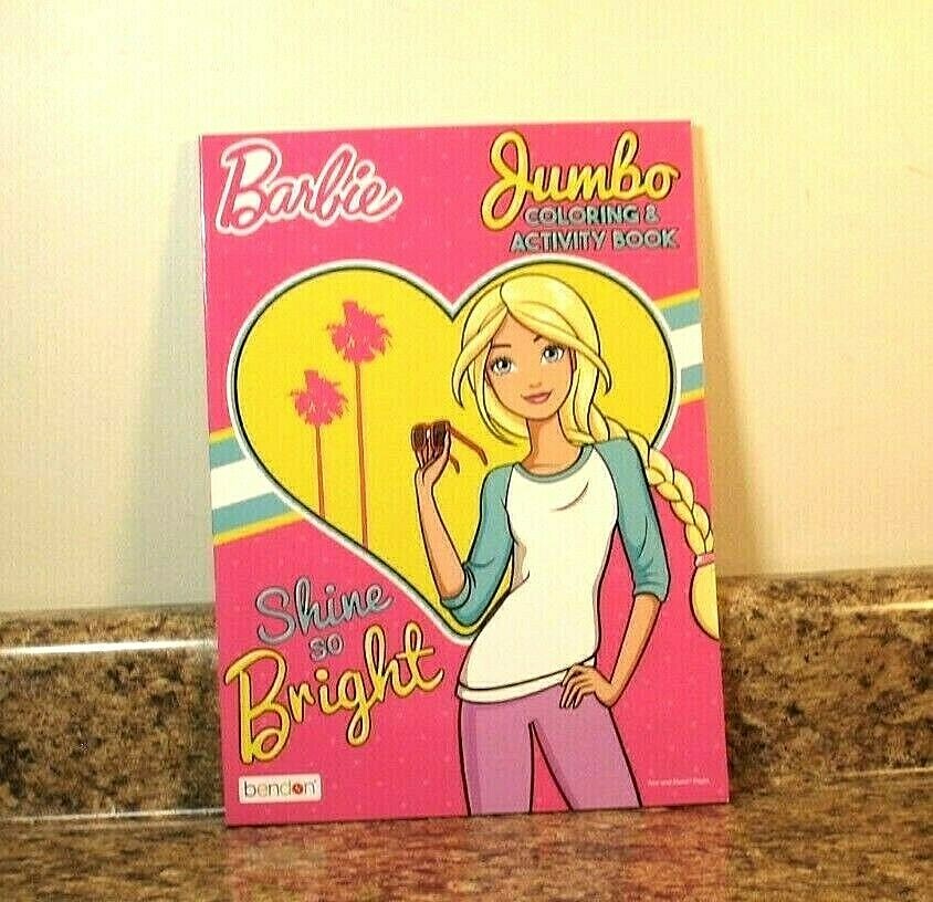 Barbie Coloring and Activity Book NEW
