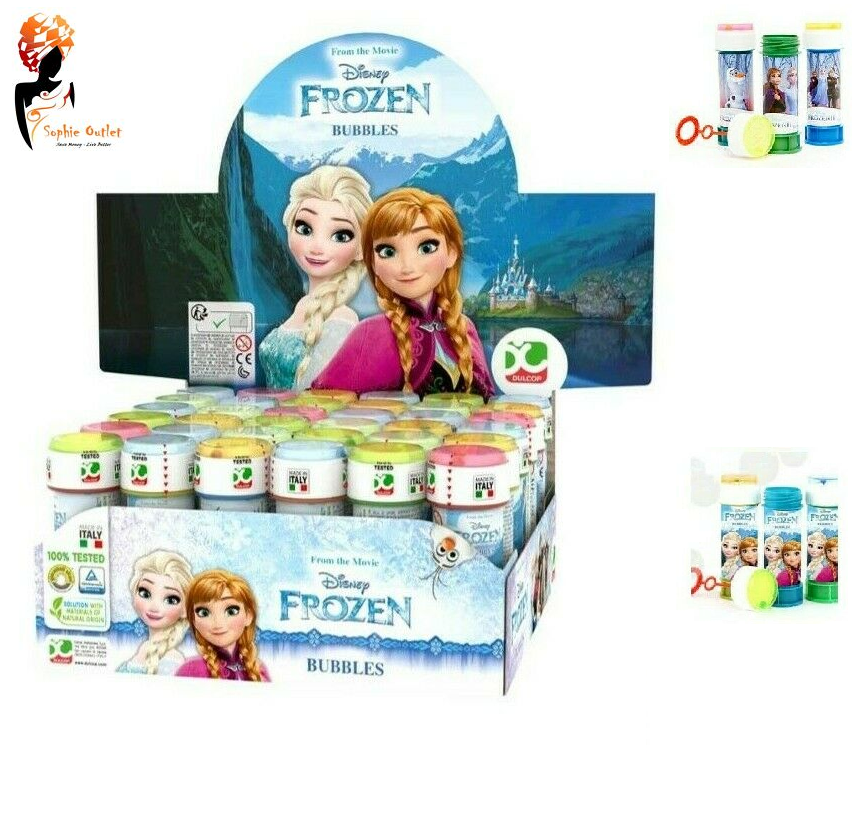 FROZEN 2 NEW BUBBLE TUBS Boys Girls Bday FUN Party Bag Fillers Loot Toys Gift UK