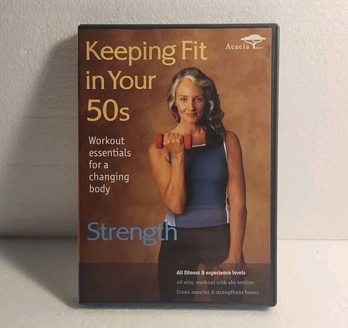 Keeping Fit In Your 50s: Strength (DVD,2004) USA Region 1 NM