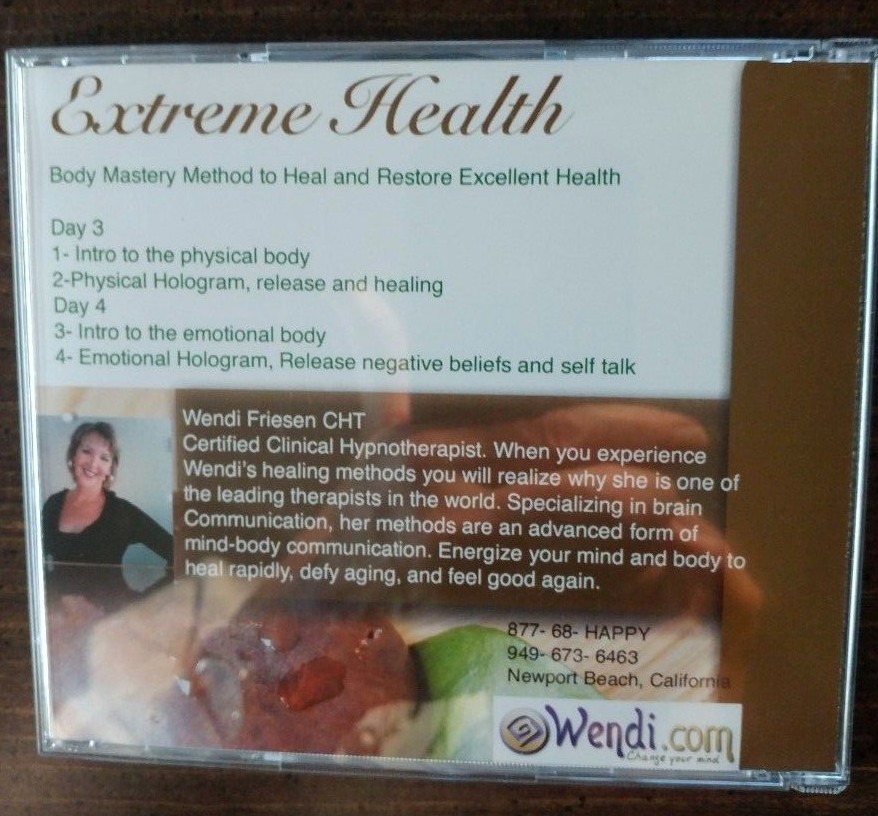 Collection of Wendi Friesen Body Mastery Hypnotherapy-Unplayed