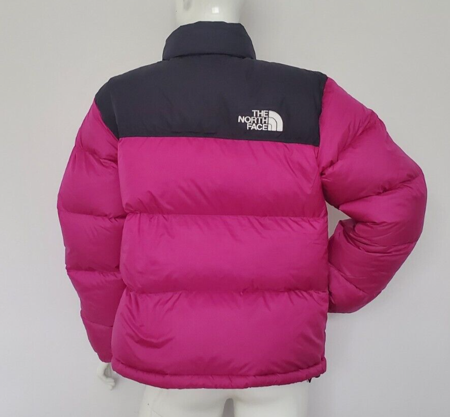 North face pink nuptse jacket hotsell