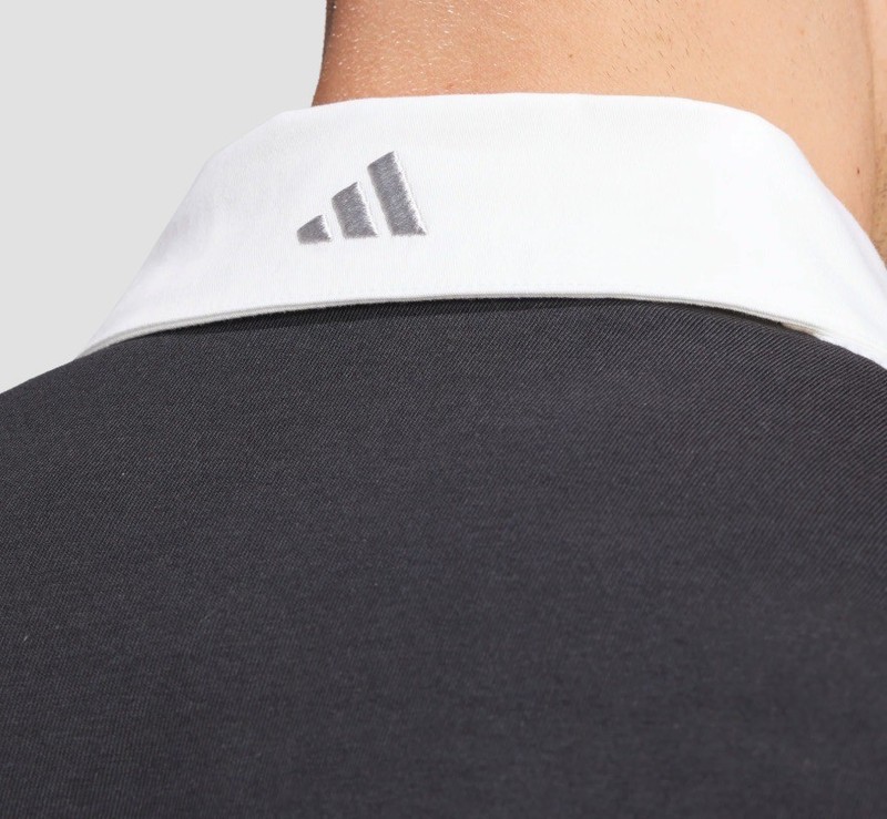 Adidas New Zealand All Blacks Rugby Culture Polo Longsleeve IZ0288