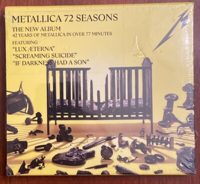 Metallica 72 Seasons (CD, 2023) New, Factory Sealed
