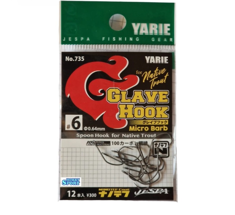 AMI YARIE 735  SIZE 6  HOOK RICAMBIO PER SPOON AMO PER MICRO ONDULANTI