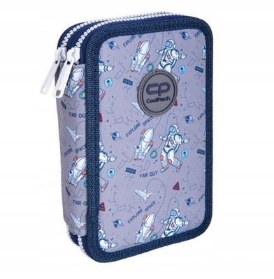Coolpack Jumper 2 Cosmic Pencil Case with 30 Pieces School Supplies E66541