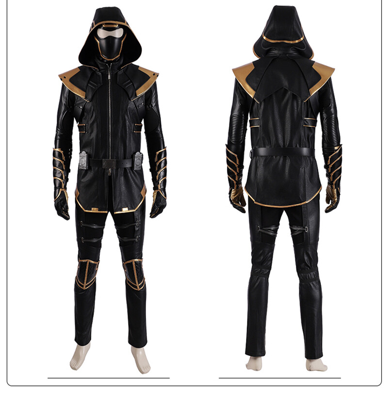 Avengers Endgame Quantum Uniform Cosplay Costume Leather Marvel Cosplay Outfits