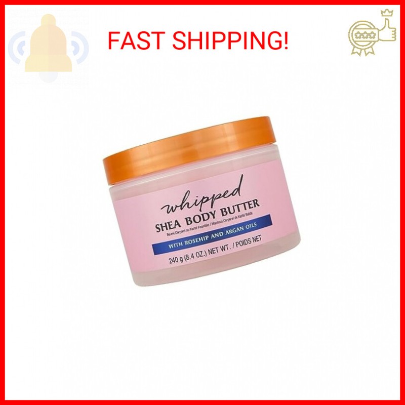 Tree Hut Moroccan Rose Whipped Shea Body Butter, 8.4oz, Lightweight, Long-lastin