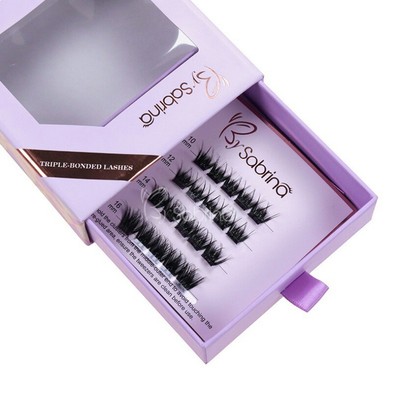 10-16mm Glue Free False Lash Cluster Press On Eyelash  Cluster (Mega Volume)
