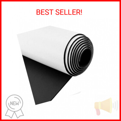 Foam Insulation Neoprene Sheets with Adhesive,Multi-Function Soundproof Large Ma