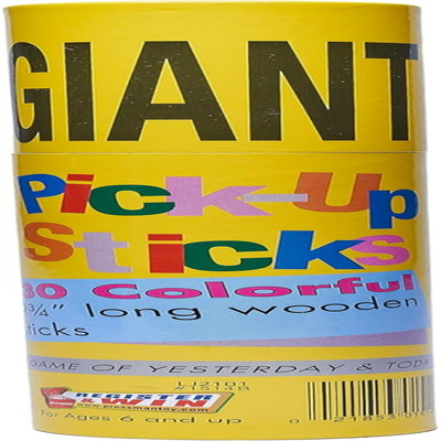 Giant Pick up Sticks - Classic Game from Yesterday That'S Fun Today , Yellow , O
