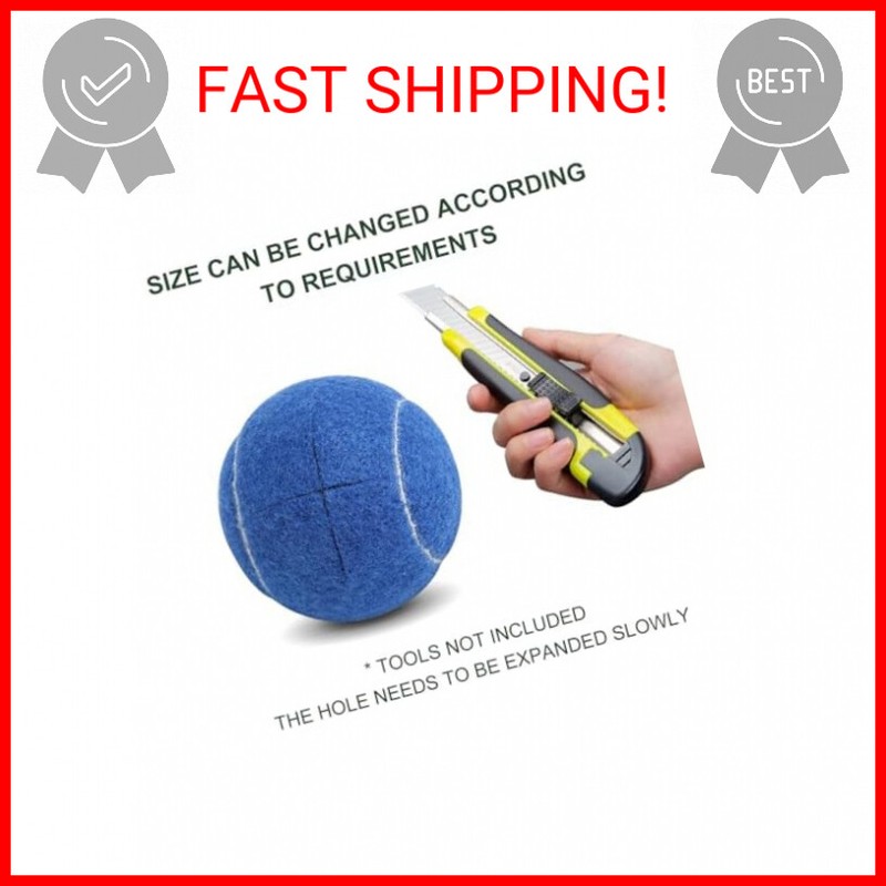 ANCKNE Walker Tennis Balls Precut Tennis Balls for Walkers 4PCS Walkers Legs Uni