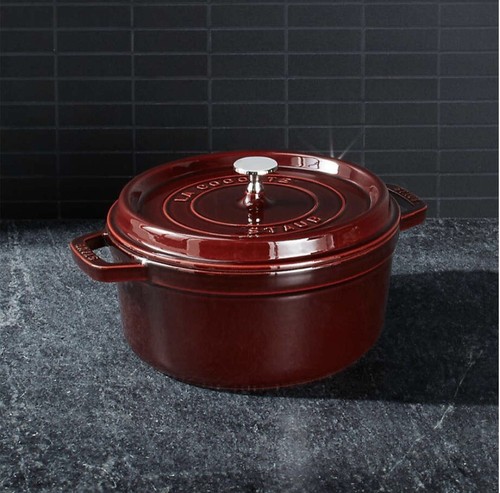 STAUBフランス製 赤 18cm 再値下げしました ストウブ staub Wa-NABE ワナベ 18cm チェリー 日本正規品業務用
