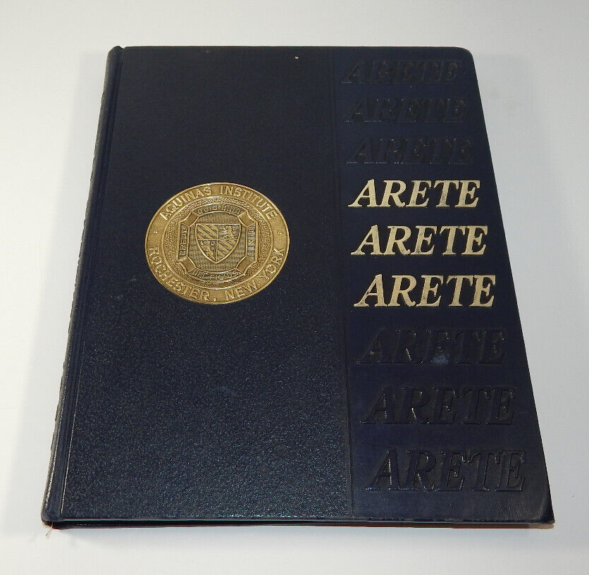 Aquinas Institute Of Rochester 1966 Arete Yearbook