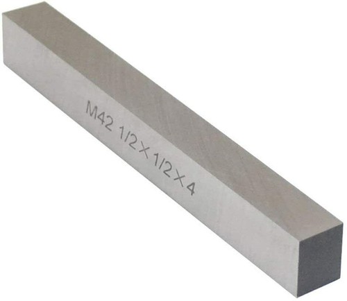 M2 HSS 1/2'' x 1/2'' x 4'' Acciaio Cobalto Quadrato Tool Bit Tornio Fly Cutte...