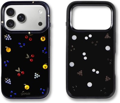 Sonix iPhone 17 Pro Phone Case - Black Fruit Gems