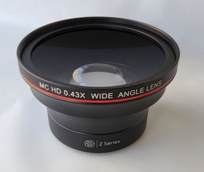 Super Hi Def 0.43x Fisheye Lens With Macro For Fujifilm X-T30 X-E2s