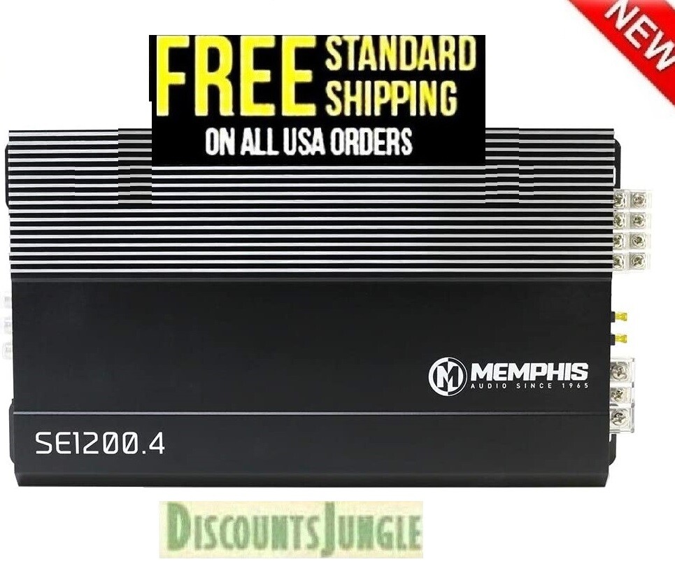 Memphis Audio SE1200.4 Street Edge 1200W 4-Channel Car Audio
