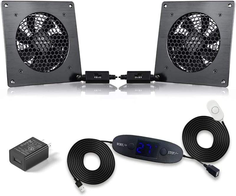 120Mm USB Quiet Cabinets Cooling Fan System 6