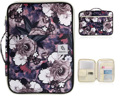 BTSKY New Multi-Functional A4 Document Bags Portfolio Organizer-Waterproof Trave