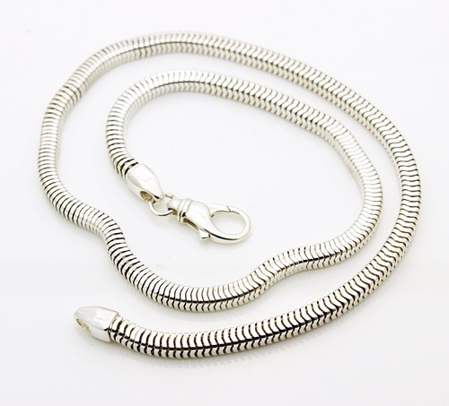 Sterling Silver Square Snake Chain 20 Inches