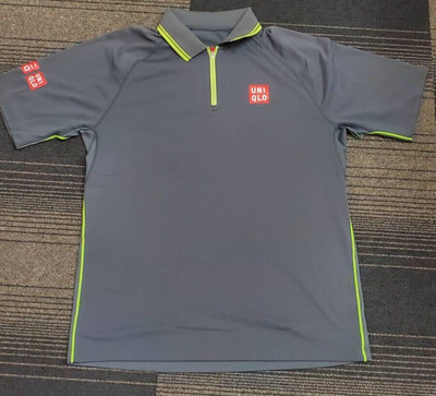Kei Nishikor UNIQLO Tennis Shirt L（US M）2015 Australian OPEN