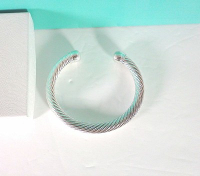 SIAM .925 Sterling Silver Green Enamel Bangle Bracelet w Clasp Must See!!!