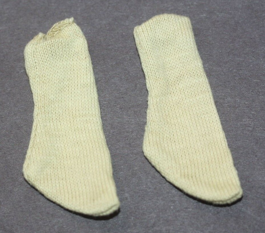 VINTAGE KEN 1963 ARMY UNIFORM #797 TAN SOCKS--EXCELLENT