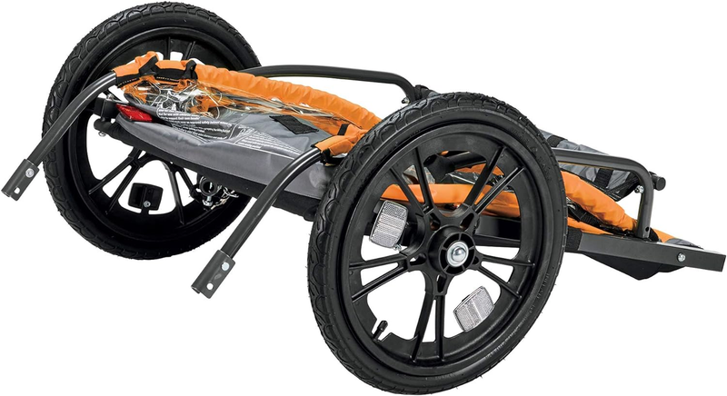 Sports Hi-Viz 2-Child Bicycle Trailer, Model ET2