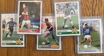 1991-92 Score Italian Soccer Cards w/ Klinsmann, Maldini, Gullit, etc YOU PICK