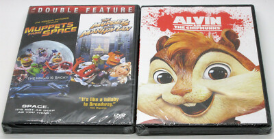 MUPPETS FROM SPACE Take Manhattan ALVIN AND THE CHIPMUNKS New DVDs Family Fun CC