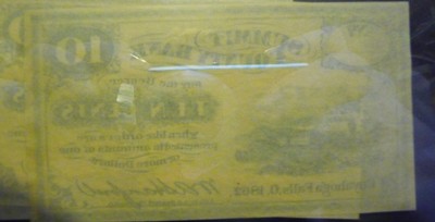 1862 Cuyahoga Falls, OH Summit County Bank .10-Cents Note  UNC
