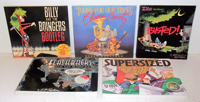 Mix of 5 Comics 2 Zits Supersized Scott and Borgman 2Bloom County Berke Breathed