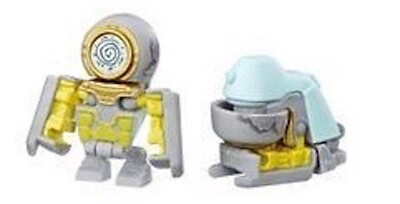 Transformers BOTBOTS Series 1.5 Batter Splatter, Bakery Bytes Color Change