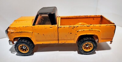 Vintage Yellow & Black Tonka Truck Dodge Pickup Truck Model #11060.