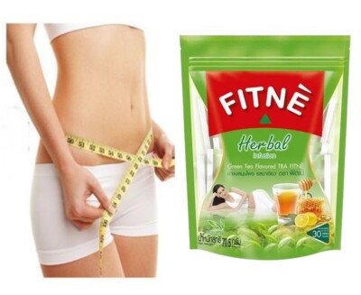 FITNE Herbal Infusion Green Tea Diet High Antioxidant Slimming 30 Tea Bags